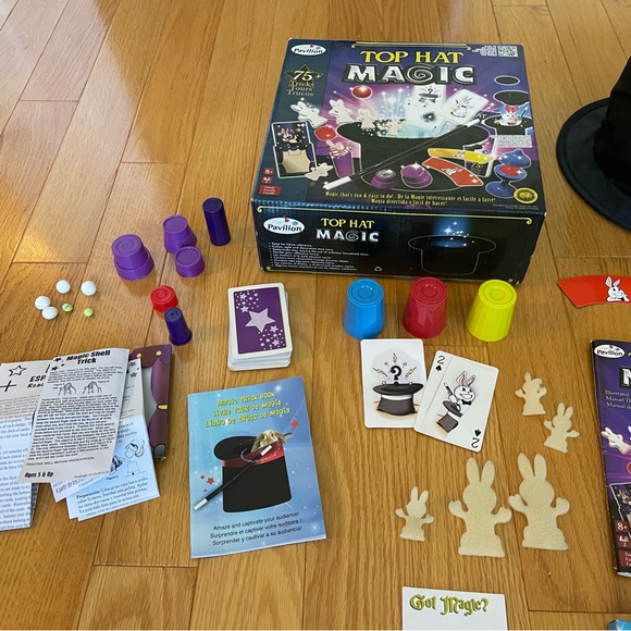 Pavilion Top Hat Magic and Card Tricks major sets Top Hat Magic wand - Picture 4 of 6